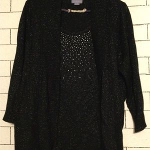 Black with sparkle sweater
